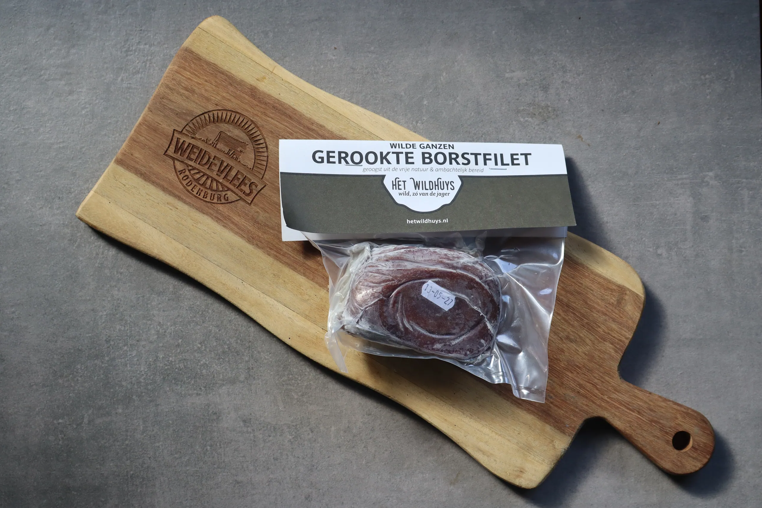 Ganzen Borstfilet gerookt